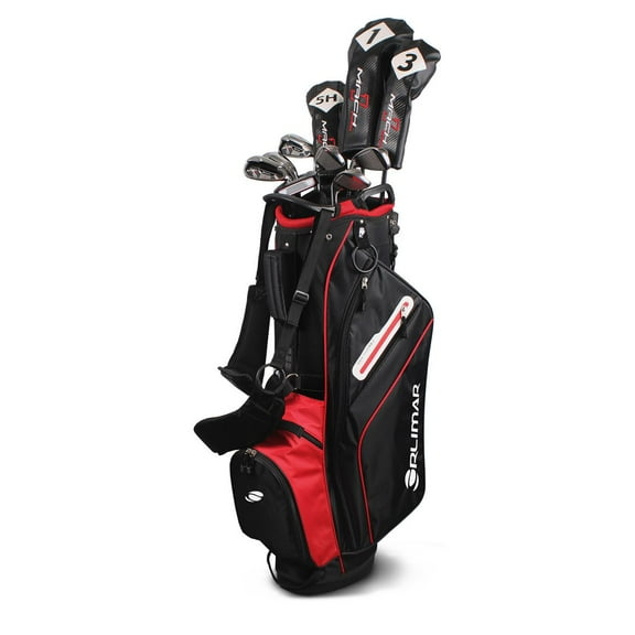 Orlimar Golf Mach 1 Pro Premium Complete Set w/ Stand Bag,Graphite/Steel Regular - Right-Handed