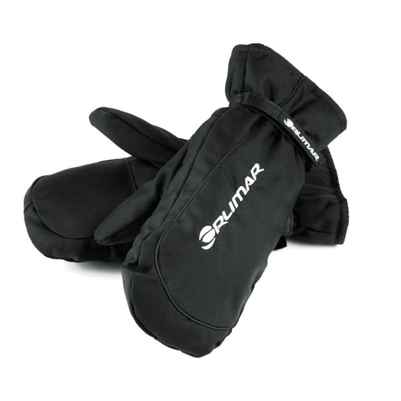 Orlimar Men's Cold Weather Golf Cart Mittens, One Size Fits Most, Black/White - Not Applicable