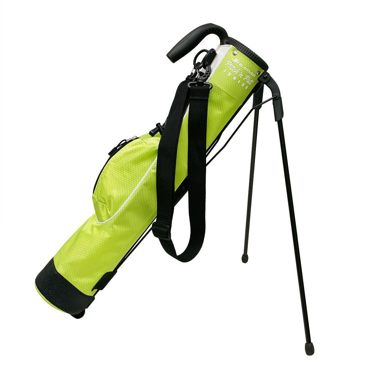 Orlimar Pitch 'N Putt Junior Lightweight Stand / Carry Golf Bag, Lime Green