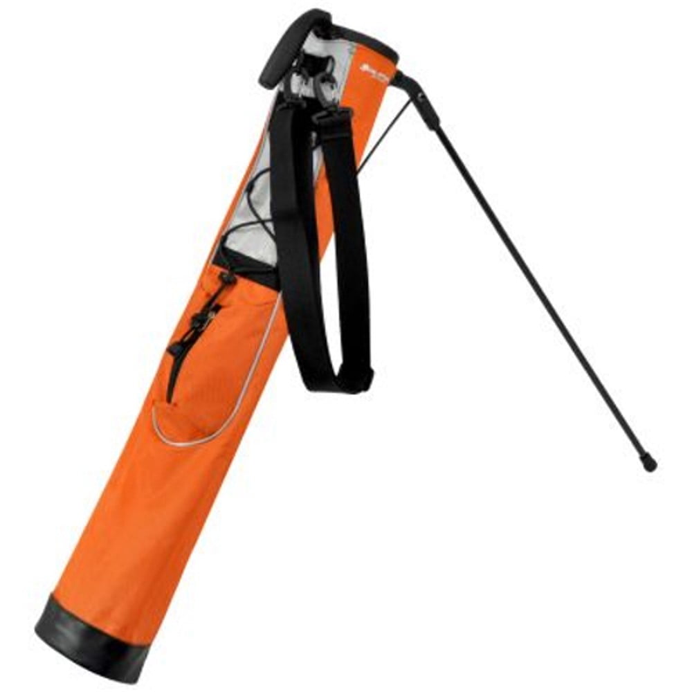 Orlimar Pitch and Putt Golf Lightweight Stand Carry Bag, Orange