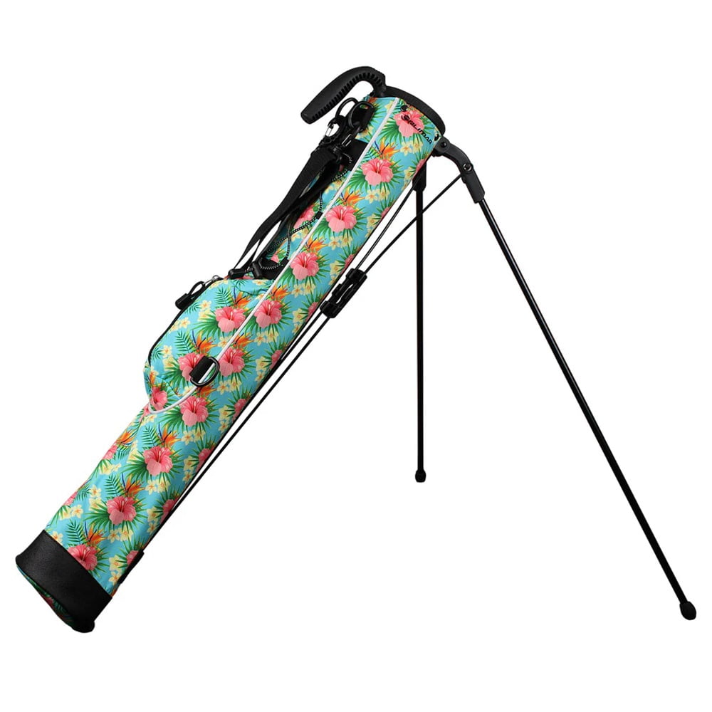 Orlimar Golf Pitch and Putt Light Weight Hawaiian Hibiscus (Sunday) Stand Bag -