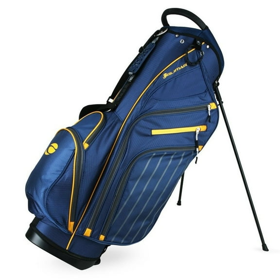 Orlimar Golf SRX 14.9 14-Way Top Stand Bag, Blue/Yellow -