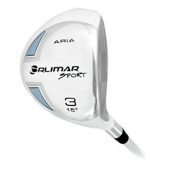 Orlimar Women's Sport Aria 3 Fairway Wood, Right Hand, 15 Degree (Free 100 Tee Pack and Ball Markers)