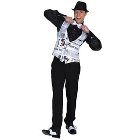 Orlob Fleet Street Hack Adult Costume Waistcoat | Small Male