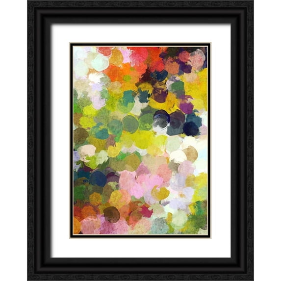 Orlov, Irena 11x14 Black Ornate Wood Framed with Double Matting Museum Art Print Titled - The Cheerful Day IV
