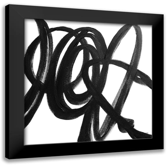 Orlov, Irena 12x12 Black Modern Framed Museum Art Print Titled - The Rush IV