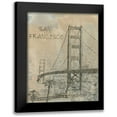 thumbnail image 1 of Orlov, Irena 12x14 Black Modern Framed Museum Art Print Titled - Remembering San Francisco, 1 of 5