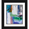 thumbnail image 1 of Orlov, Irena 12x14 Black Ornate Wood Framed with Double Matting Museum Art Print Titled - Illusory Space and Balance IV, 1 of 4