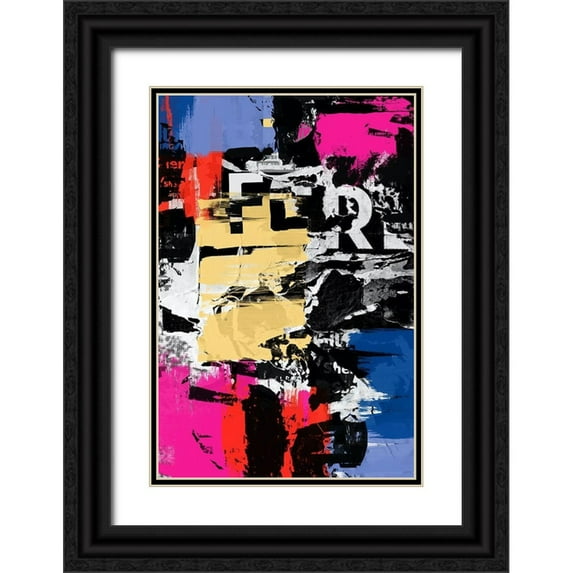 Orlov, Irena 13x18 Black Ornate Wood Framed with Double Matting Museum Art Print Titled - Colour Crush