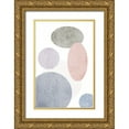 thumbnail image 1 of Orlov, Irena 13x18 Gold Ornate Wood Framed with Double Matting Museum Art Print Titled - Minimalist Geometric VIII, 1 of 4