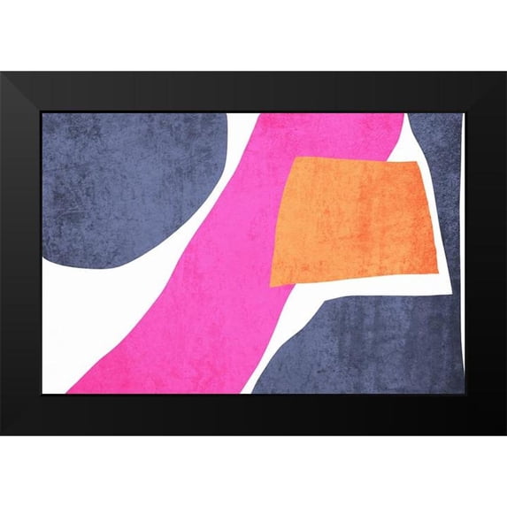 Orlov, Irena 14x11 Black Modern Framed Museum Art Print Titled - Art Shape Colors design XVII