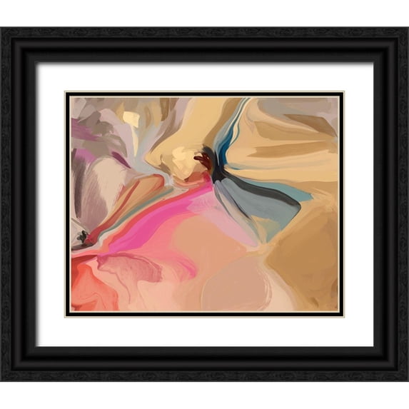 Orlov, Irena 14x12 Black Ornate Wood Framed with Double Matting Museum Art Print Titled - Charming Blend I