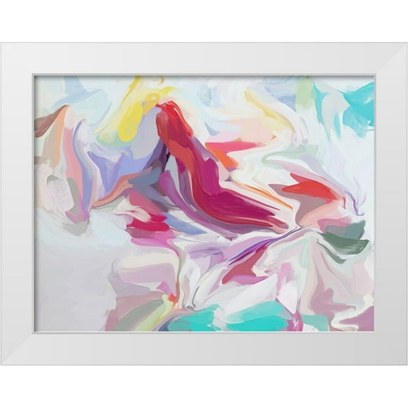 Orlov, Irena 14x12 White Modern Wood Framed Museum Art Print Titled - Energy Surrounding Your Life I