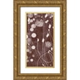 thumbnail image 1 of Orlov, Irena 14x24 Gold Ornate Wood Framed with Double Matting Museum Art Print Titled - Botany Expressions VI, 1 of 4