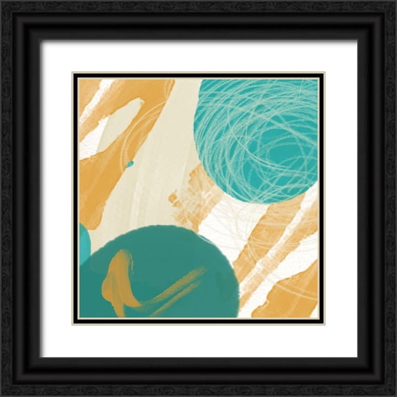 Orlov, Irena 15x15 Black Ornate Wood Framed with Double Matting Museum Art Print Titled - Romance