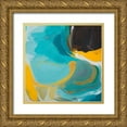 thumbnail image 1 of Orlov, Irena 15x15 Gold Ornate Wood Framed with Double Matting Museum Art Print Titled - Liquid Energy II, 1 of 4