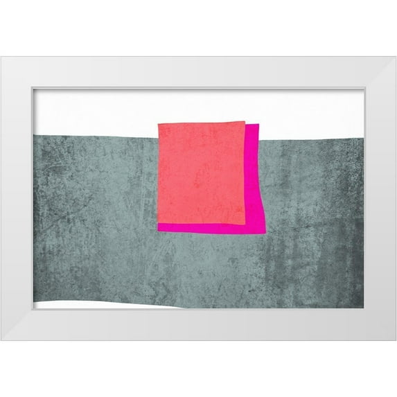 Orlov, Irena 18x13 White Modern Wood Framed Museum Art Print Titled - Art Shape Colors design XXII