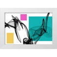 thumbnail image 1 of Orlov, Irena 18x13 White Modern Wood Framed Museum Art Print Titled - Geometric Shape and Black Abstraction III, 1 of 4