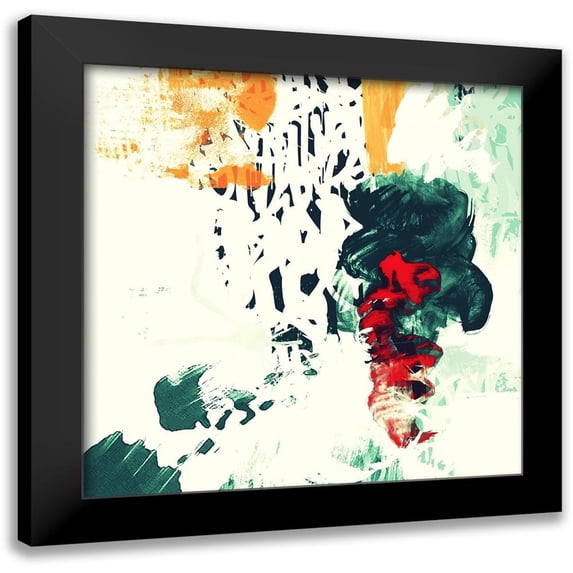 Orlov, Irena 20x20 Black Modern Framed Museum Art Print Titled - Freeing Up IV