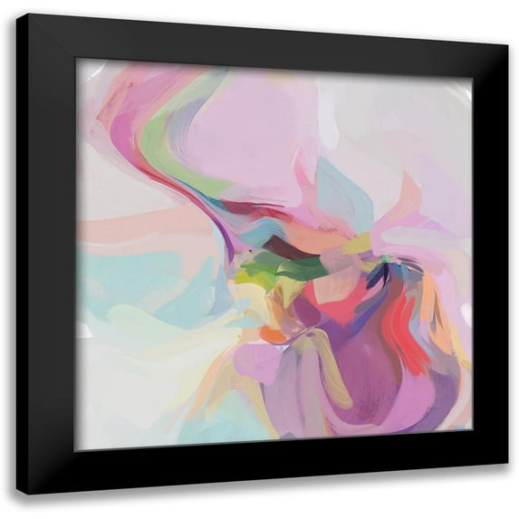 Orlov, Irena 20x20 Black Modern Framed Museum Art Print Titled - Influence I