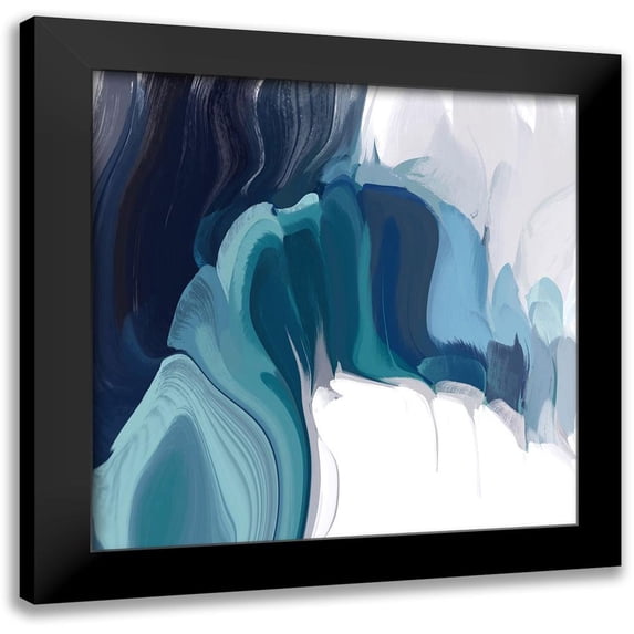 Orlov, Irena 20x20 Black Modern Framed Museum Art Print Titled - Passage between the rocks I