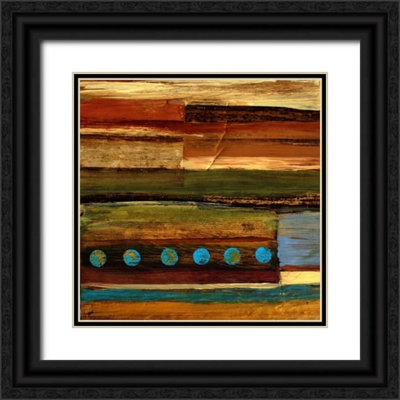 Orlov, Irena 20x20 Black Ornate Wood Framed with Double Matting Museum Art Print Titled - Spice Impressions IV