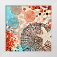 thumbnail image 1 of Orlov, Irena 20x20 White Modern Wood Framed Museum Art Print Titled - Exotic Sea Life III, 1 of 4