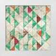 thumbnail image 1 of Orlov, Irena 20x20 White Modern Wood Framed Museum Art Print Titled - Geometric Color Shape VIII, 1 of 4