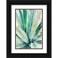 thumbnail image 1 of Orlov, Irena 23x32 Black Ornate Wood Framed with Double Matting Museum Art Print Titled - Rustic Succulent II, 1 of 4