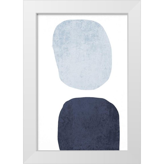 Orlov, Irena 23x32 White Modern Wood Framed Museum Art Print Titled - Minimalist Geometric VI