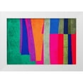 thumbnail image 1 of Orlov, Irena 24x17 White Modern Wood Framed Museum Art Print Titled - Art Shape Colors design VII, 1 of 4