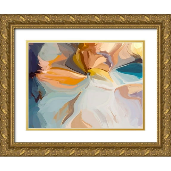 Orlov, Irena 24x19 Gold Ornate Wood Framed with Double Matting Museum Art Print Titled - Through the Time