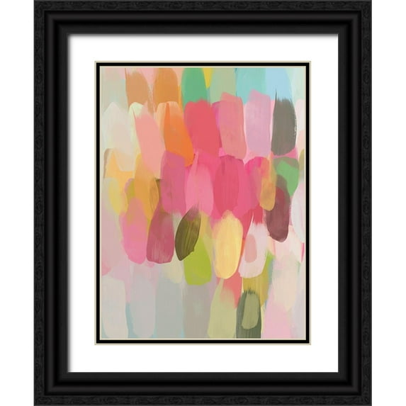 Orlov, Irena 25x32 Black Ornate Wood Framed with Double Matting Museum Art Print Titled - Spring Colours II