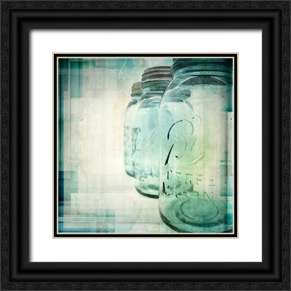 Orlov, Irena 26x26 Black Ornate Wood Framed with Double Matting Museum Art Print Titled - Canning Season III