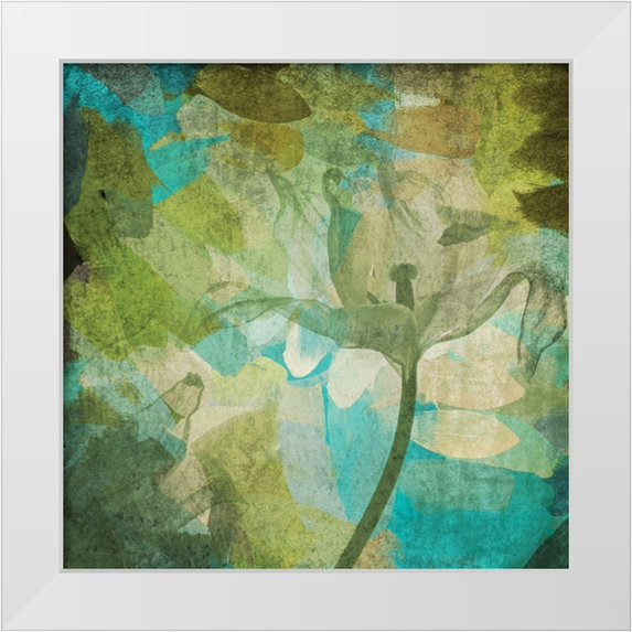 Orlov, Irena 26x26 White Modern Wood Framed Museum Art Print Titled - Afternoon Shadows