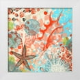 thumbnail image 1 of Orlov, Irena 26x26 White Modern Wood Framed Museum Art Print Titled - Exotic Sea Life V, 1 of 4