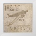thumbnail image 1 of Orlov, Irena 26x26 White Modern Wood Framed Museum Art Print Titled - Vintage Aviation II, 1 of 4