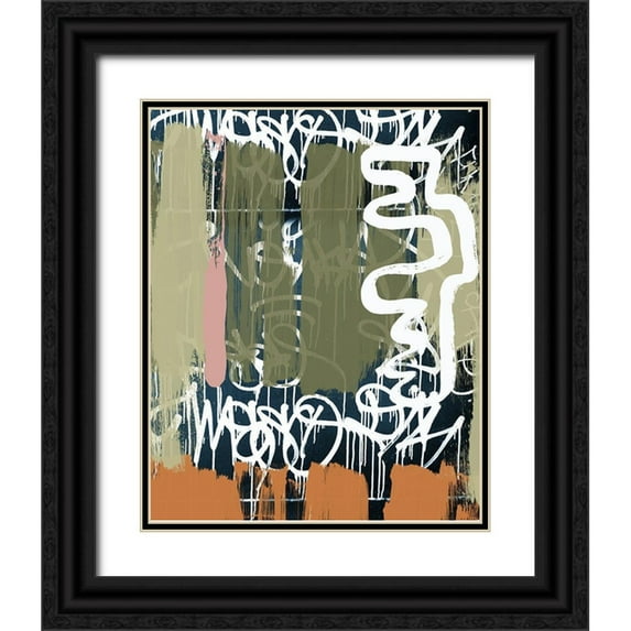 Orlov, Irena 26x31 Black Ornate Wood Framed with Double Matting Museum Art Print Titled - Exit