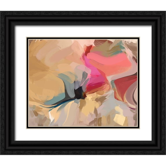 Orlov, Irena 32x26 Black Ornate Wood Framed with Double Matting Museum Art Print Titled - Charming Blend III