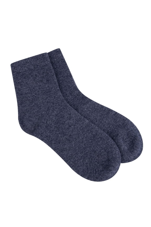 Classic Wool Socks in Size M-L 100% Sheep Wool Mens and Womens Socks Winter Knit Socks Warm Socks Crew Socks in Dark Gray