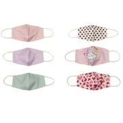 Orly (6 Pack) 100% Cotton Reusable Kids Face Masks Covering Eco-Friendly