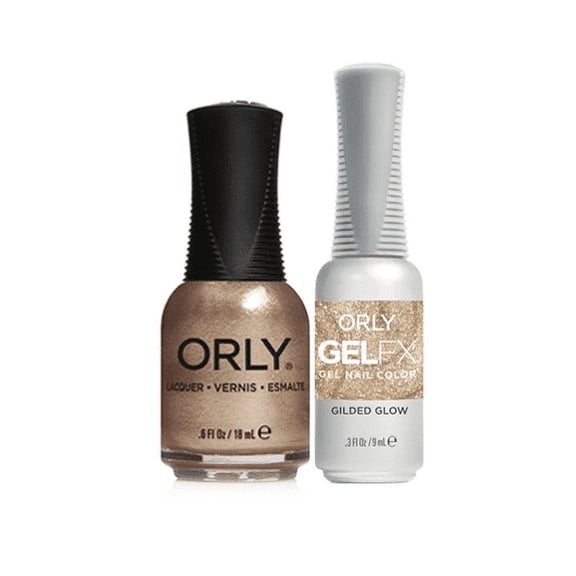 Orly Arctic Frost Collection Holiday 2019 Gel FX + Nail Lacquer "Gilded Glow"
