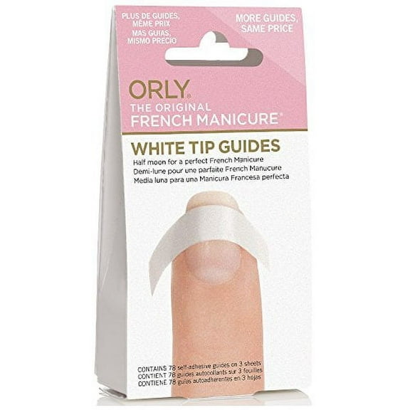 Orly Half Moon Guides, 78 Count