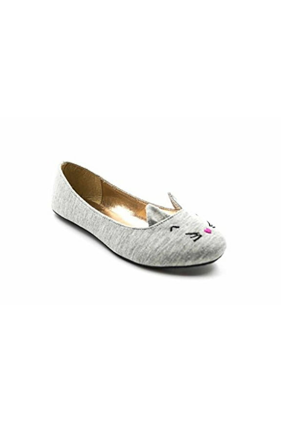 Orly Kid's Meow Flat, Grey, 4 M US Big Kid