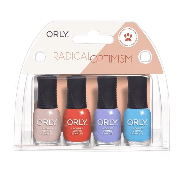 Orly Mini Radical Optimism Collection Spring 2019 Nail Lacquer Set of 4