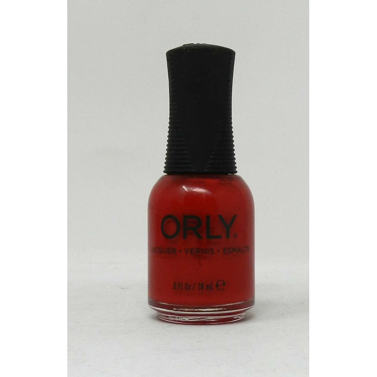 Orly Nail Lacquer Haute Red 0.6 Fluid Ounce