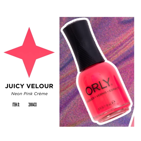 Orly Nail Lacquer Juicy Velour .6fl oz/18ml #2000433