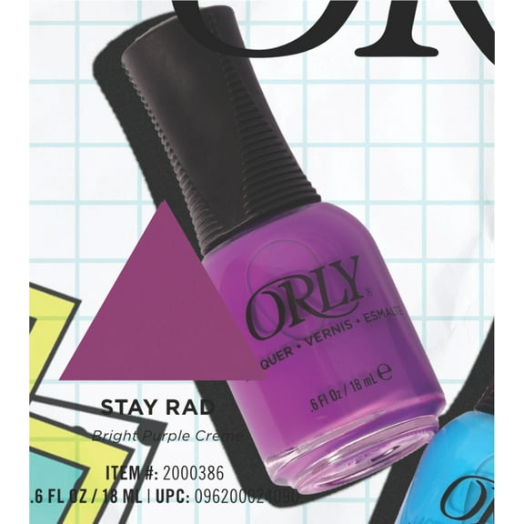 Orly Nail Lacquer Stay Rad .6fl oz/18ml #2000386