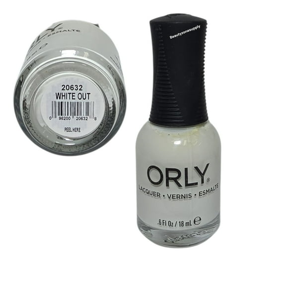 Orly Nail Lacquer White Out .6oz 20632