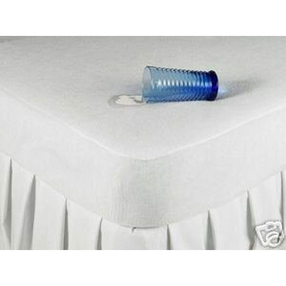 Orly's Dream Rest Assured Premium Collection,Luxury Soft Smooth Breathable Hypoallergenic Waterproof Fabric,100% Terry Cotton Pile,15" Deep Pocket,Vinyl/Chemical Free Mattress Protector (White, King)